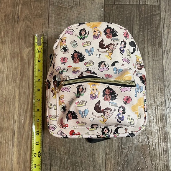 Disney Princess Mini Backpack All Over Print Fast Forward brand - Picture 9 of 11